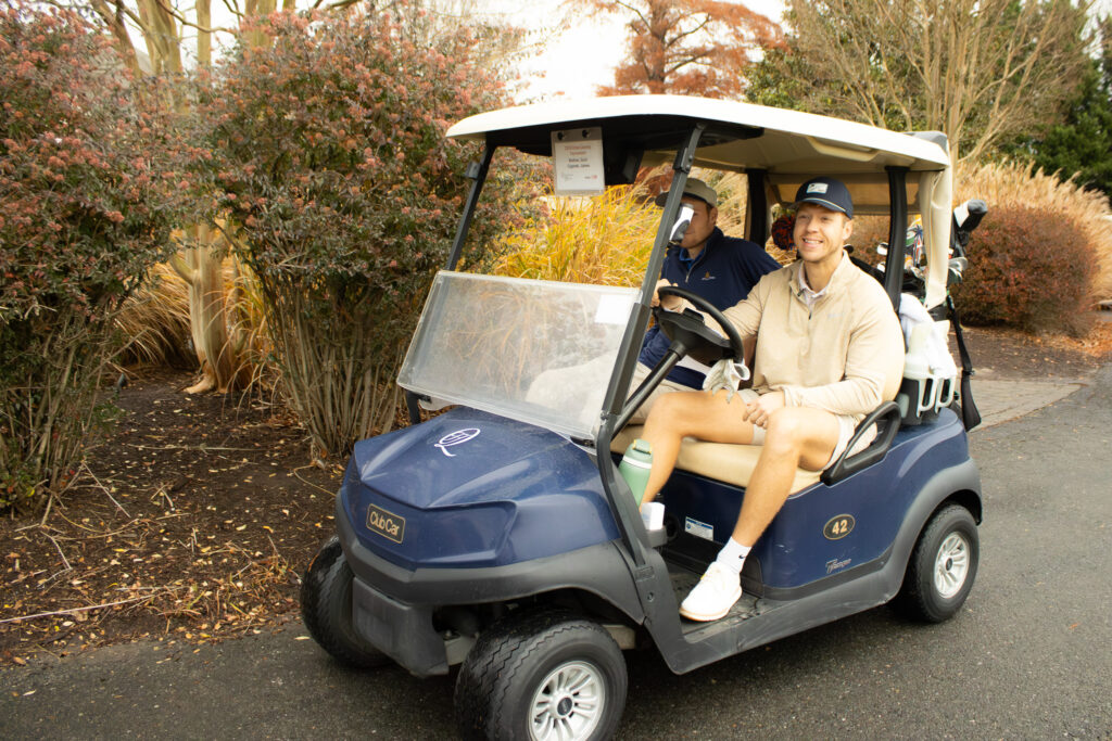 more participants of the annual Queenstown Harbor Cross Country Tournament drive by