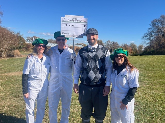 Winning team costumes